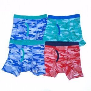 Wonder Nation Toddler Boys Camo Boxer Briefs - 4-Pack (Size 4T/5T)
